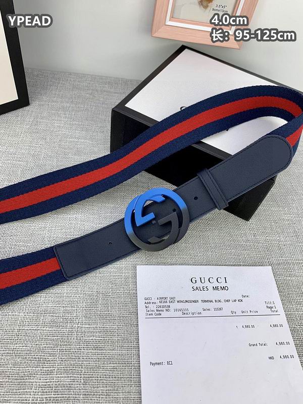 Gucci belt 40mmX95-125cm 8L08